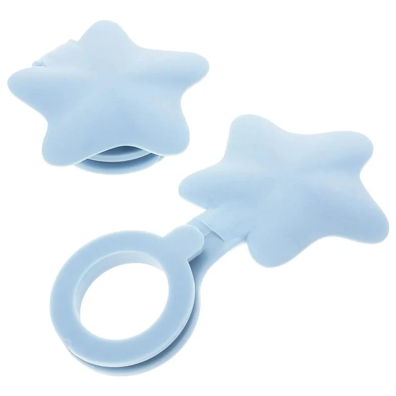 Two Piece Star Shape Silicone Tub Drain Plug For Bathtubs And Sinks With Adjustable Clamps That Grips Tight To Stop Leaks Works Like A Charm While Adding A Cute Splash To Your Wash Day And Keeps Everything Secure Without Any Drip Drama