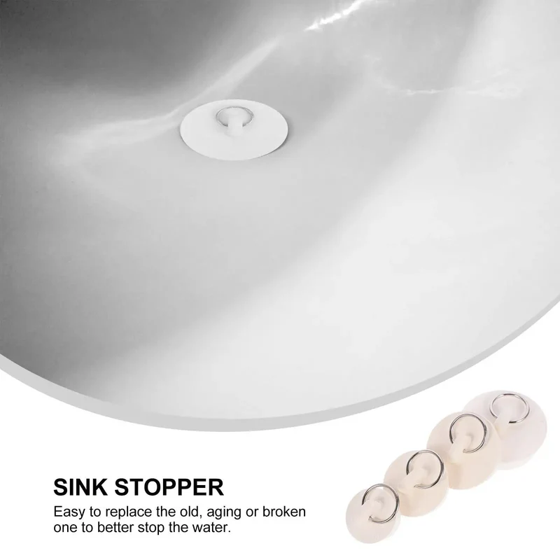 Heavy Duty Rubber Bathtub Drain Stopper With Sturdy Pull Ring Handle And Sink Plug Insert For Dead Simple Zero Leak Sealing Hassle Free Bathroom Fixture Upgrade Drop Right In