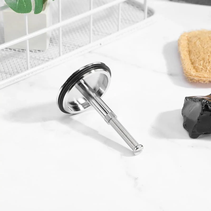 Premium Copper Rotary Bathtub Drain Stopper Universal Leak Proof Overflow Cover Easy Groove Turn No Drip Hassle Built Solid Heavy Duty Bath Tub Plug Replacement