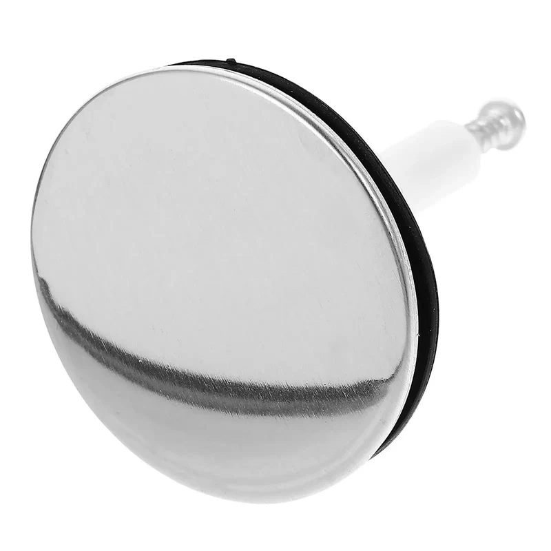 Top Shelf Bathtub Drain Stopper with Rotating Design and Heavy Duty Silicone Seal Ring for Universal Tub Plug Zero Leak Drama Easy Adjust Decorative Bubble Catcher Accessory