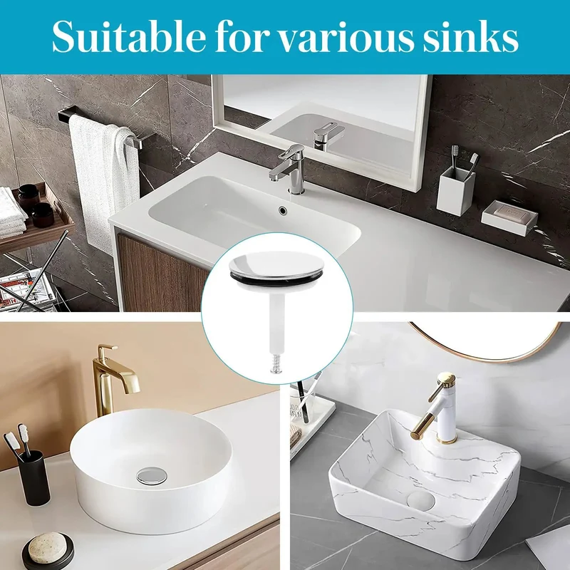 Top Shelf Bathtub Drain Stopper with Rotating Design and Heavy Duty Silicone Seal Ring for Universal Tub Plug Zero Leak Drama Easy Adjust Decorative Bubble Catcher Accessory