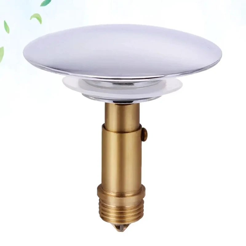No Drama Pop Up Drain Plug For Bathroom Sink And Bathtub Water Stopper Sits Right In Standard Holes Quick Grip Built Tough For Those Daily Relaxing Soaking Sessions