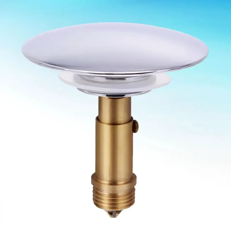 No Drama Pop Up Drain Plug For Bathroom Sink And Bathtub Water Stopper Sits Right In Standard Holes Quick Grip Built Tough For Those Daily Relaxing Soaking Sessions