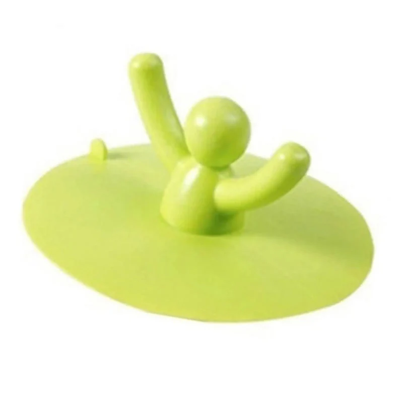 Green Floor Drain Plug And Shower Sink Stopper With Strong Suction, Universal 3.74 Inch Drain Cover Fits Like A Glove On Most Tub And Bath Holes, Banishes Clogs And Keeps Pipes Clear, Reusable Hair Trap That Works Like A Charm For Stress Free Cleaning.