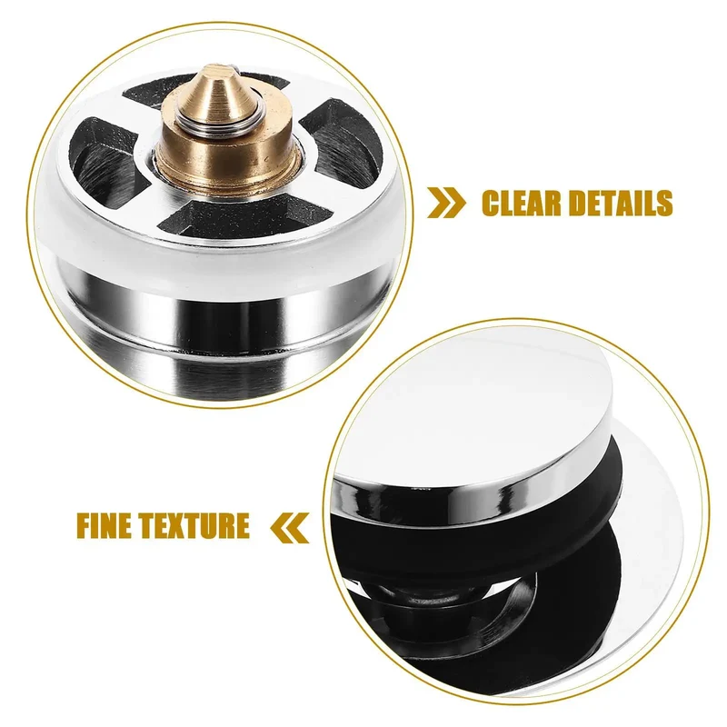 Dead Simple No Sweat Bathtub Drain Stopper Press Plug With Heavy Duty Copper Core Engineered For Hassle Free Bathroom Drainage And Reliable Shower Overflow Control