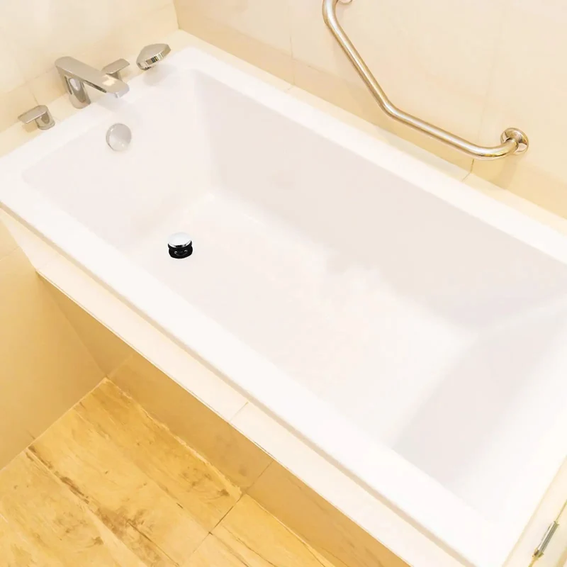 Dead Simple No Sweat Bathtub Drain Stopper Press Plug With Heavy Duty Copper Core Engineered For Hassle Free Bathroom Drainage And Reliable Shower Overflow Control