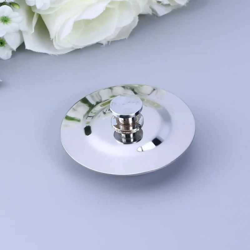 Top Notch Stainless Steel Bathtub Stopper With Heavy Duty Silicone Seal Fits Perfectly Inside 40 To 45 Millimeter Holes This Solid Drain Hair Catcher Is An Absolute Game Changer For Keeping Your Bathroom Pipes Clear Without Any Fuss Or Headaches