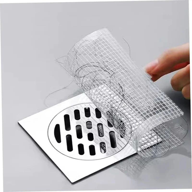 Self Adhesive Hair Drain Stickers 10 Pack Fine Mesh Shower Catcher Straight Up Game Changer For Stopping Hair Clogs In Bathtubs Showers And Sinks Without Hassle