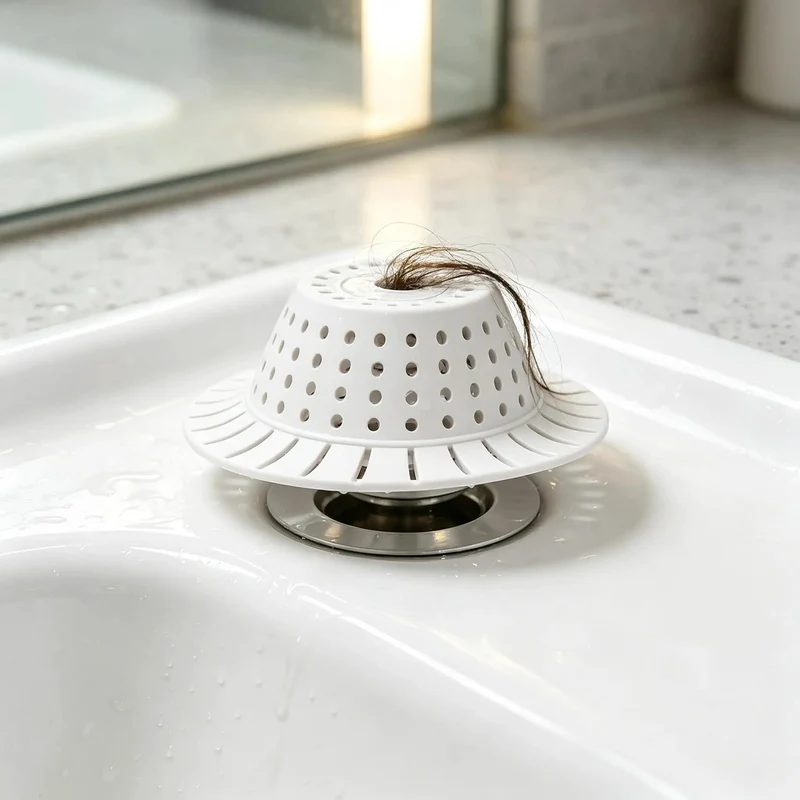 Two Pack Silicone Bathtub Drain Strainer And Hair Catcher Stopper For Shower Tub And Utility Sink Serving As A Straight Up Game Changer That Makes Drain Care A Breeze And Keeps Everything Clear