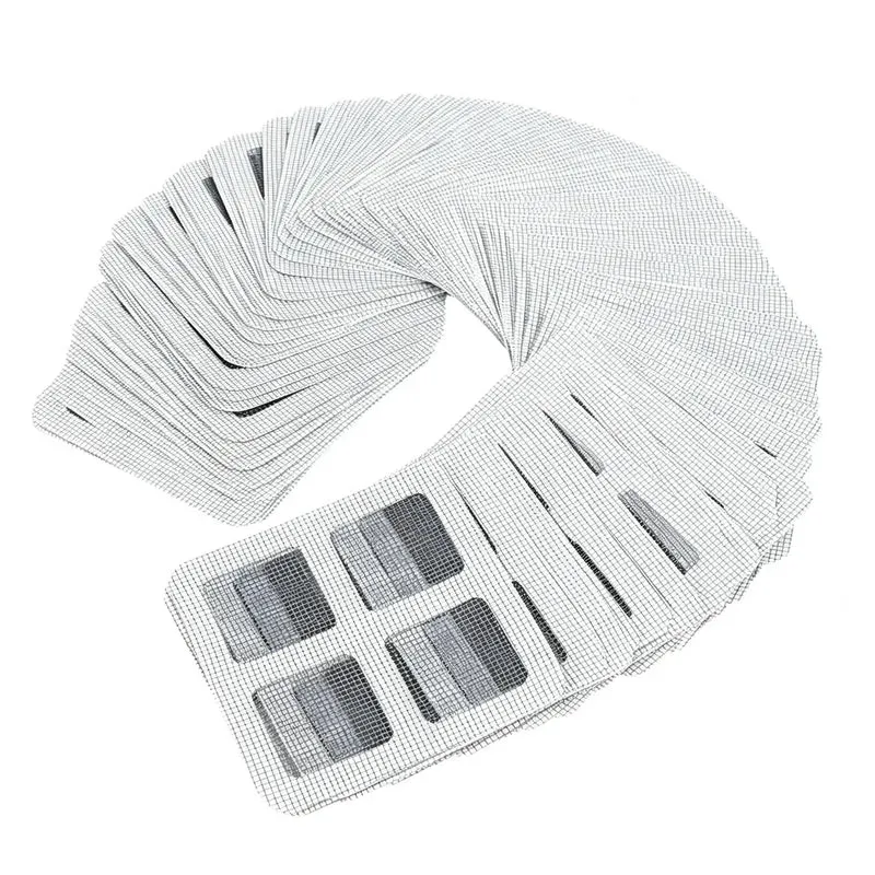 80 Pack 4X4 Inch Disposable Hair Drain Covers With Strong Peel And Stick Backing Anti Clog Shower Sink Strainer Mesh To Snag Hair Fast And Keep Your Plumbing In Tip Top Shape Always