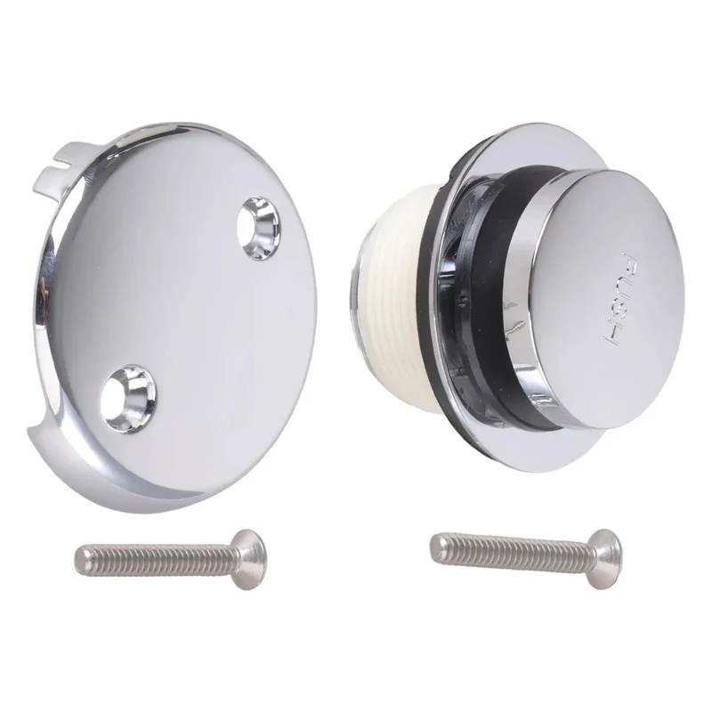 Premium Stainless Steel Bathtub Drain Stopper Replacement Set Featuring Fine Mesh Hair Catcher Strainer For Smooth Rapid Draining And Absolutely Zero Clog Drama Long Term Bathroom Accessory Upgrade