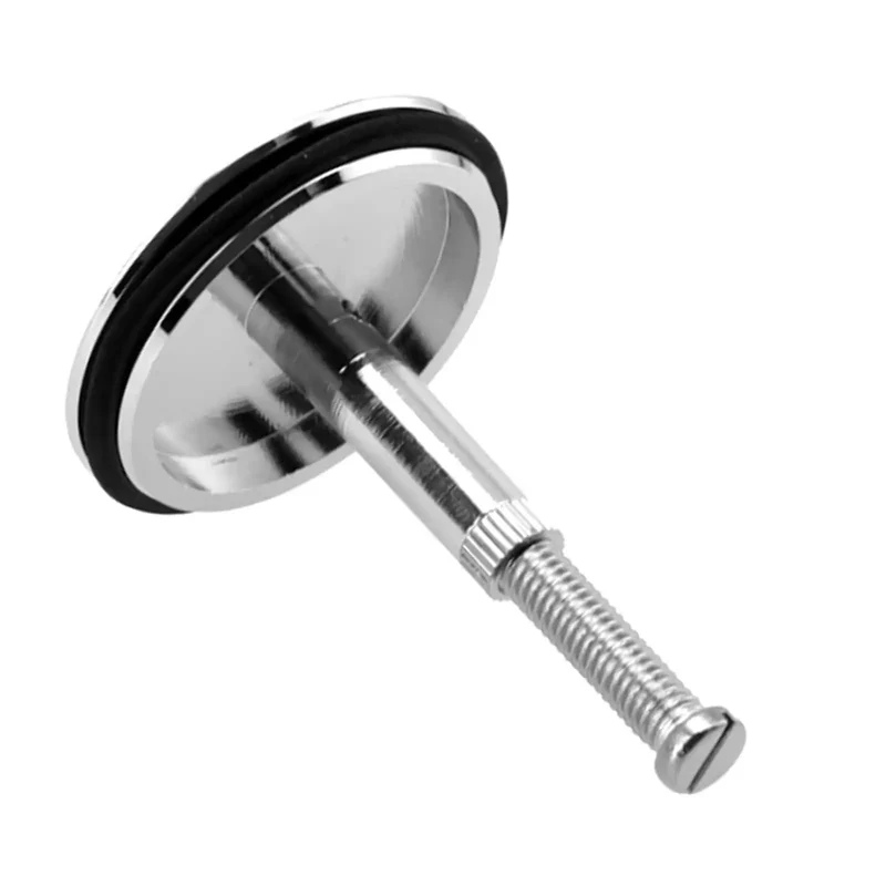 Tough As Nails Brass Bathtub Stopper With Sleek Electroplated Finish Heavy Duty Drain Plug 43Mm Built For No Fuss Bathroom Setup And Everyday Reliability