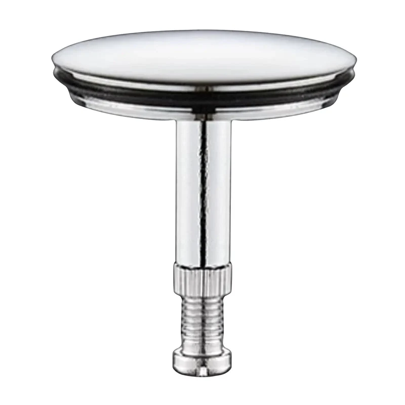 Tough As Nails Brass Bathtub Stopper With Sleek Electroplated Finish Heavy Duty Drain Plug 43Mm Built For No Fuss Bathroom Setup And Everyday Reliability