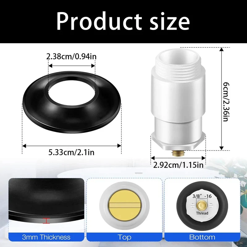 Rugged Metal Bathtub Drain Plug Compatible With K-7272 K-7271 K-7259 K-7265 1068204 Featuring A No Sweat Screw In Design That Seals Tight For Long Lasting Bathroom Performance And Easy Replacement You Can Depend On Day After Day
