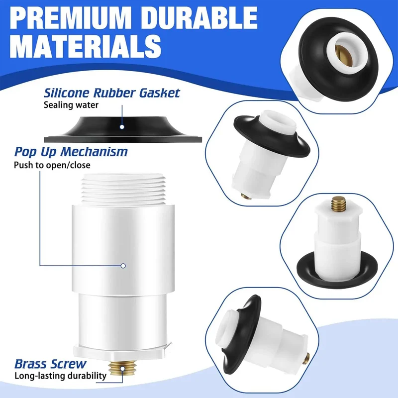 Rugged Metal Bathtub Drain Plug Compatible With K-7272 K-7271 K-7259 K-7265 1068204 Featuring A No Sweat Screw In Design That Seals Tight For Long Lasting Bathroom Performance And Easy Replacement You Can Depend On Day After Day