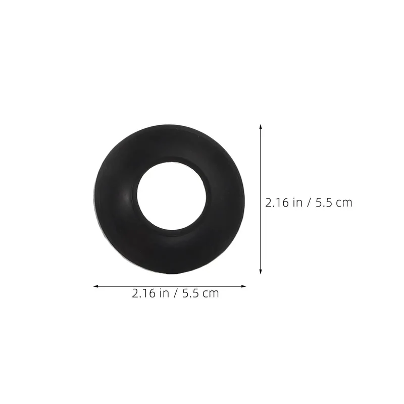 10 Piece Rubber Bathtub Plug Gaskets For Pop Up Drain Stopper Seals Universal Tub Washers Heavy Duty Thick Design Rock Solid Seal Compatible With Most Baths Quick Swap Repair Kits No Drama Leak Free