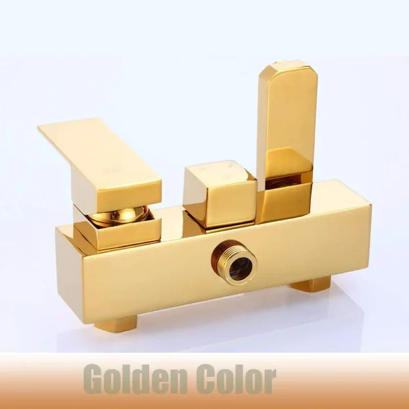 Top Notch Golden Brass Shower System With An 8 Inch Rain Head And Single Lever Control Designed For Smooth Operation And Zero Drip Includes Heavy Duty Bidet Sprayer Hand Shower And Tub Filler For A Total Bath Game Changer