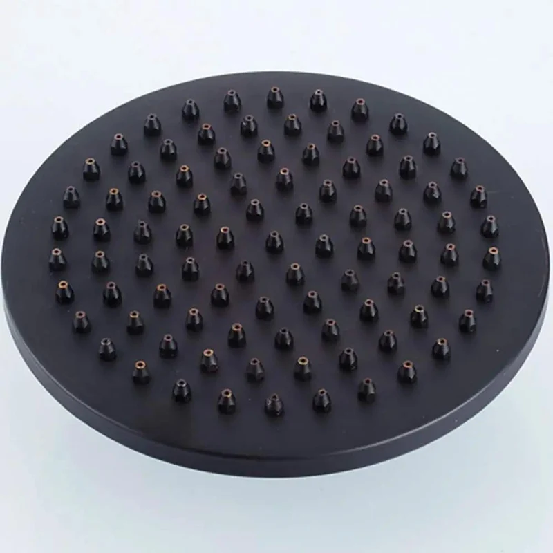 Premium Black Shower System With Slick Single Handle Faucet And Kickin Round Rain Head Paired With Versatile Handheld Wand Featuring Drip Free Ceramic Valve For Deep Pressure Massage Vibes In The Bathroom