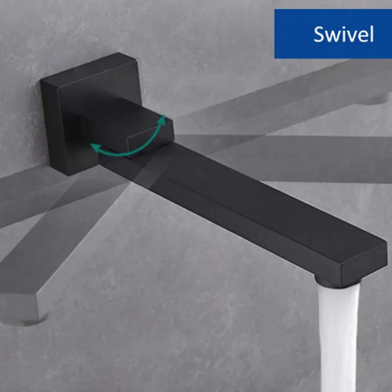 Chill Out Under This Dope Wall Mounted Concealed Shower System Featuring A Sick Matte Black Finish Smooth Flow Showerhead Handheld Sprayer And Swivel Tub Spout For Your Ultimate Bathroom Fresh Setup