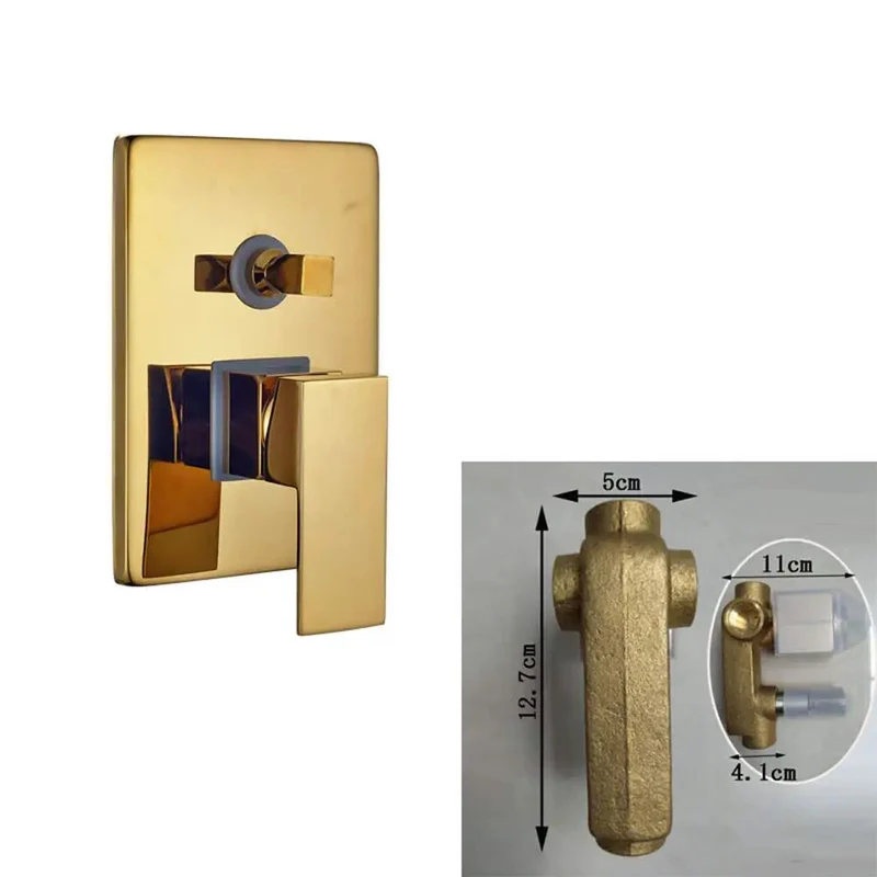 Premium Gold Led Waterfall Shower Set Featuring Hella Smooth Brass Valves And Rain Shower Head Plus Handheld Sprayer And Tub spout For Your Top Tier Bathroom Chill Zone Upgrade