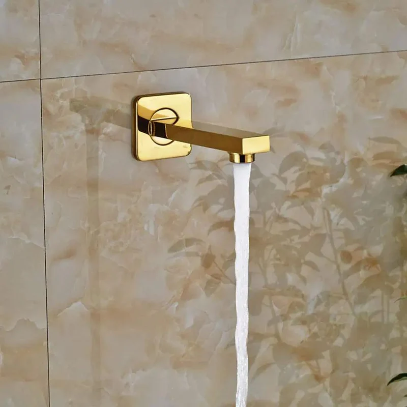 Premium Gold Led Waterfall Shower Set Featuring Hella Smooth Brass Valves And Rain Shower Head Plus Handheld Sprayer And Tub spout For Your Top Tier Bathroom Chill Zone Upgrade