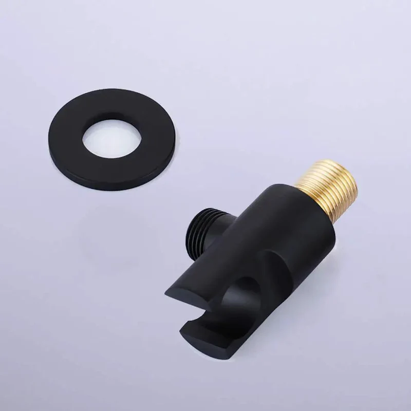 Black Thermostatic Shower System With Wall Mounted Brass Faucet And Rock Solid Anti Scald Temperature Control For A No Sweat Daily Shower Upgrade Featuring A Smooth Handle And 12 Inch Head With Handheld Wand