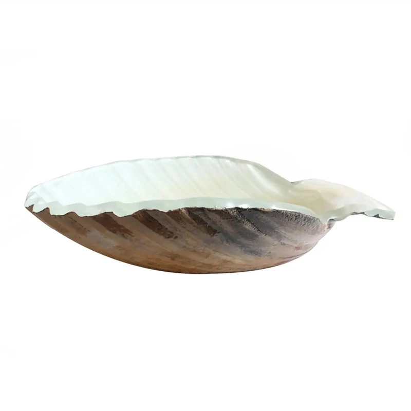 Top Tier Tempered Glass Vessel Sink For Above Counter Bathroom Vanity Setup Scratch Proof Shell Shape Art Basins Quick Wash Non Porous Coating Straight Up Sleek Home Decor Refresh And Upgrade