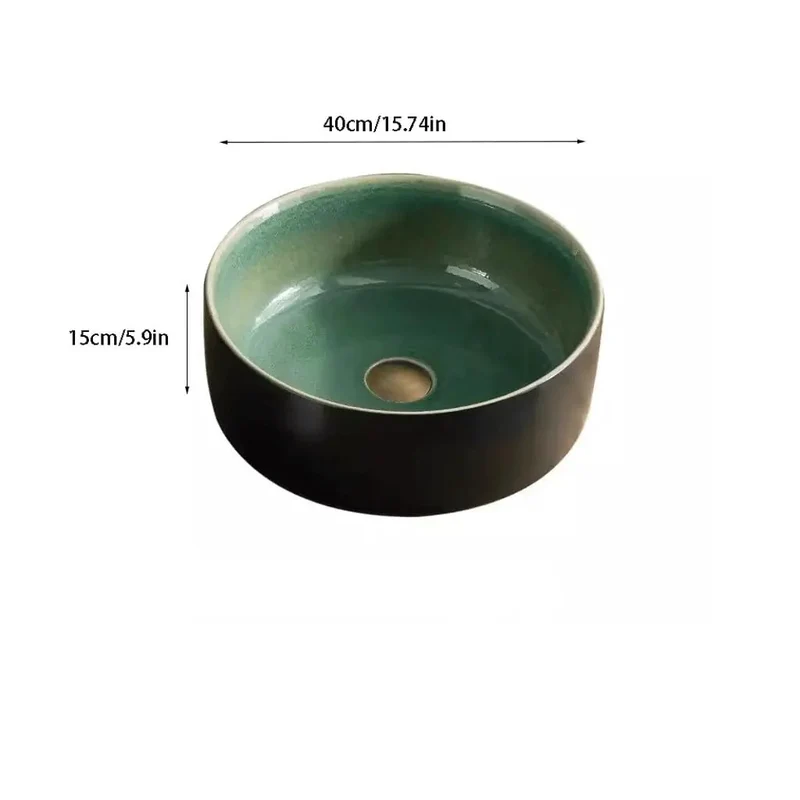 Super Sleek Ceramic Bathroom Sink Retro Above Counter Design Drop In Wash Basin Fits Tight Spaces Like A Charm Zero Fuss Setup Real Game Changer For Modern Homes