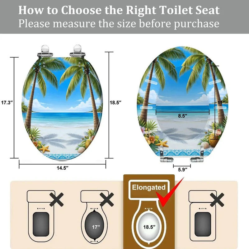 Heavy Duty Elongated Toilet Seat Featuring Smooth Slow Close Lids And Quick Release Brackets For Straight Forward Bathroom Swaps And Rock Solid American Standard Compatibility