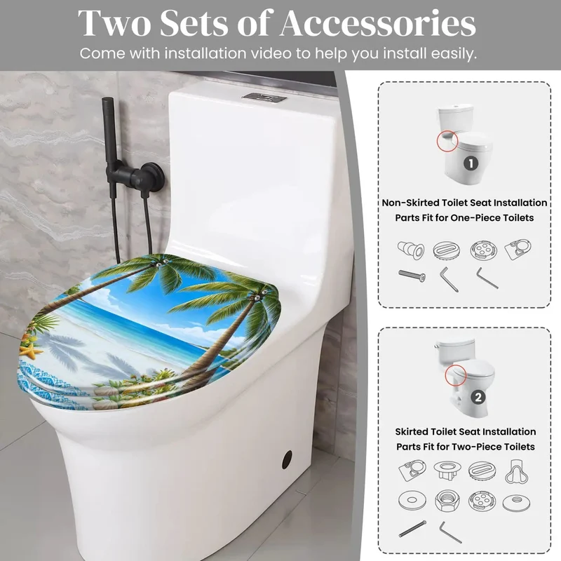Heavy Duty Elongated Toilet Seat Featuring Smooth Slow Close Lids And Quick Release Brackets For Straight Forward Bathroom Swaps And Rock Solid American Standard Compatibility