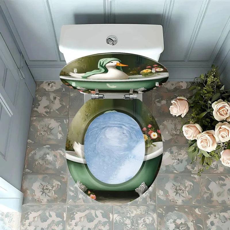 Heavy Duty Resin Toilet Seat For Bathroom With Universal Adjustable Fit For Four To Seven Inch Bolt Centers No Sweat Setup Includes Extra Hardware For A Top Shelf Bath Glow Up
