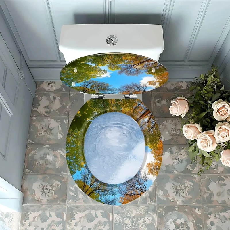 Universal Round Resin Toilet Seat For Bathroom Adjustable Hole Spacing No Sweat Mounting Rock Solid Fits Most Toilets Slick Design Dead Tight Seal Straight Up Grade Heavy Duty Finish