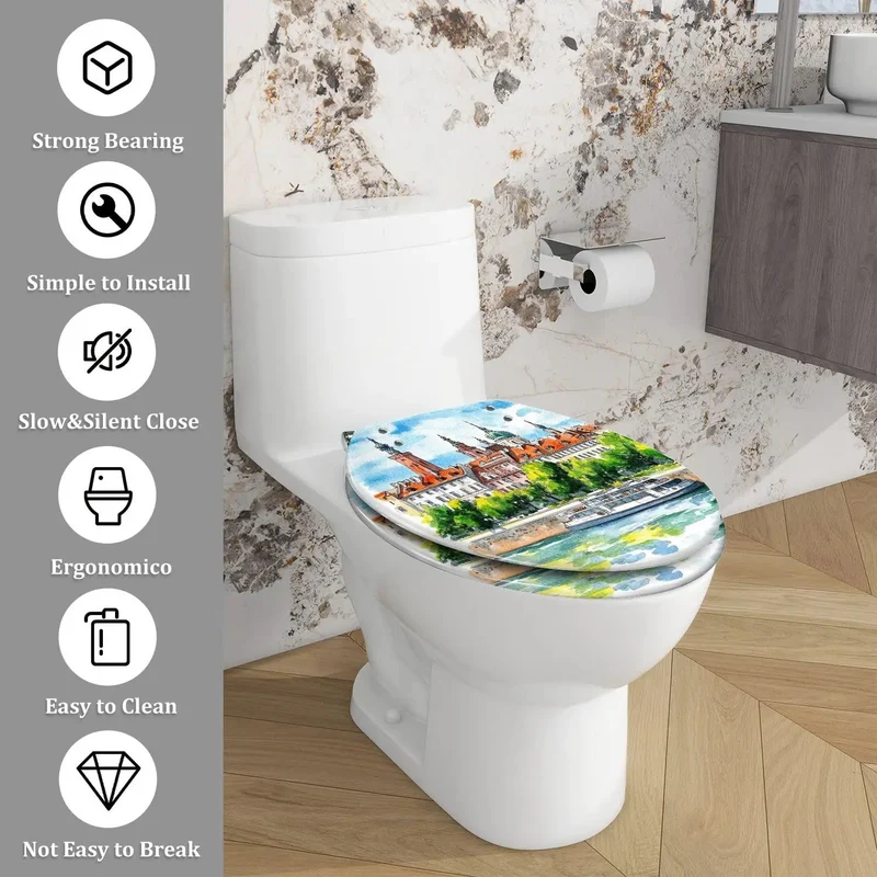 Ditch That Annoying Loose Seat With This Tough As Nails Resin Toilet Seat Featuring Quick Release Hinges And Dual Kits Perfectly Handles Skirter Toilets Fits Every American Standard Setup With Zero Headache