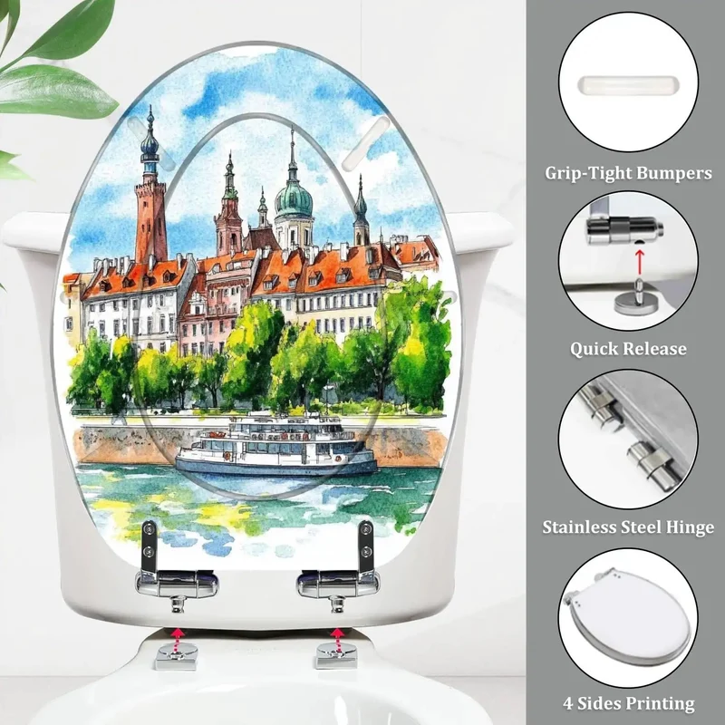 Ditch That Annoying Loose Seat With This Tough As Nails Resin Toilet Seat Featuring Quick Release Hinges And Dual Kits Perfectly Handles Skirter Toilets Fits Every American Standard Setup With Zero Headache