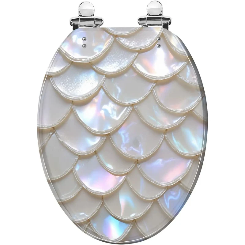 Heavy Duty Elongated Resin Toilet Seat For Bathroom With Universal Fit And Soft Close Design Built Tough For The Daily Grind Quick Setup Hardware Included Clean Lines That Look Sharp On Any Fixture And Handles Heavy Use Without Skipping A Beat