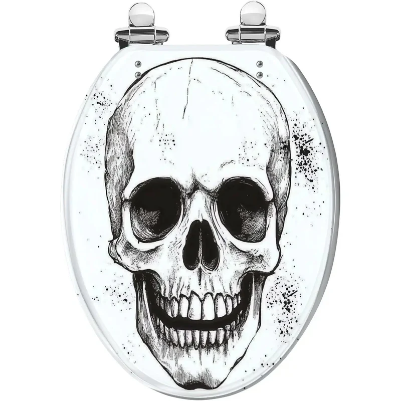 Elongated Resin Toilet Seat Boasting Zero Fuss Adjustable Hinges For A Rock Solid Fit In Any Bathroom Measuring 18.5 Inches By 14.5 Inches With Top Shelf Durability And A Sleek Smooth Finish You Will Love.