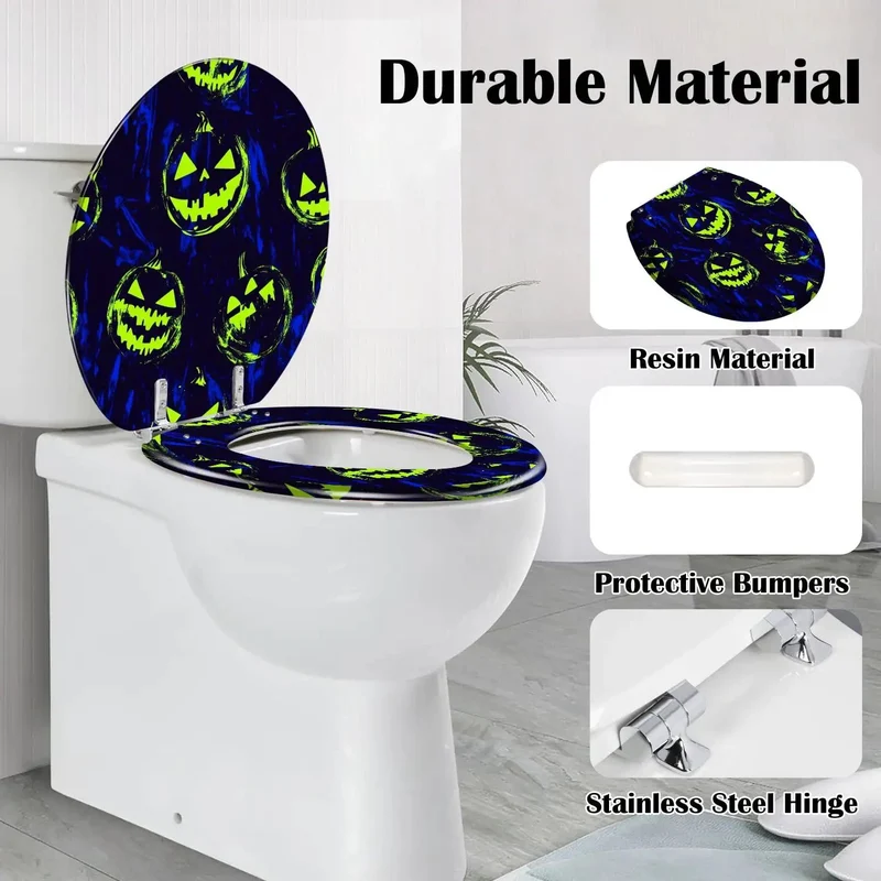 Swap Your Dated Bathroom Fixture For This Round Resin Toilet Seat Adjustable Hinge Mount No Sweat Installation Smooth Glide Heavy Duty Build Effortless Cleanup Top Shelf Home Upgrade