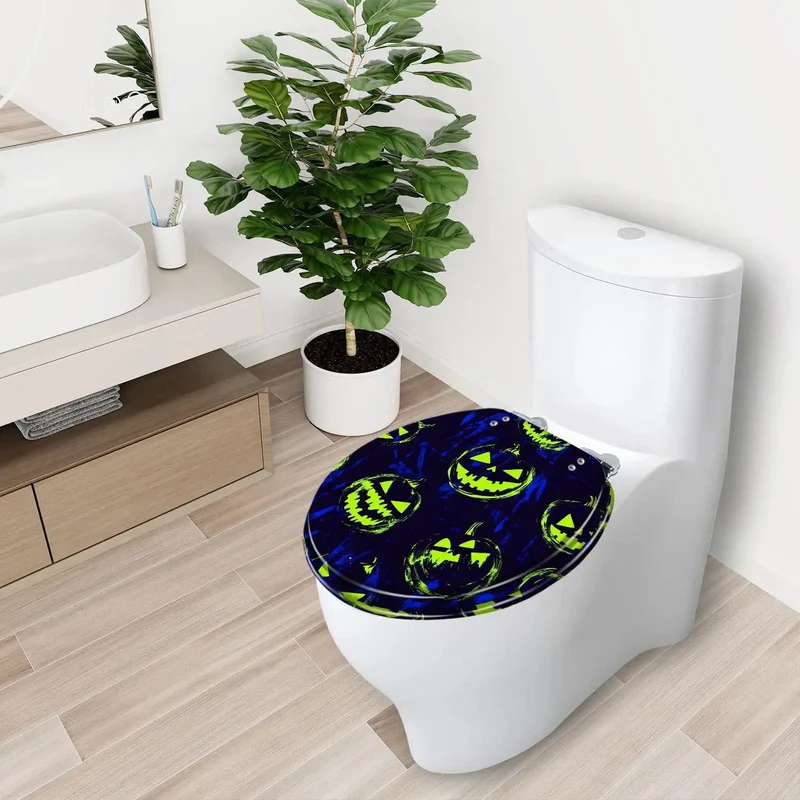 Swap Your Dated Bathroom Fixture For This Round Resin Toilet Seat Adjustable Hinge Mount No Sweat Installation Smooth Glide Heavy Duty Build Effortless Cleanup Top Shelf Home Upgrade