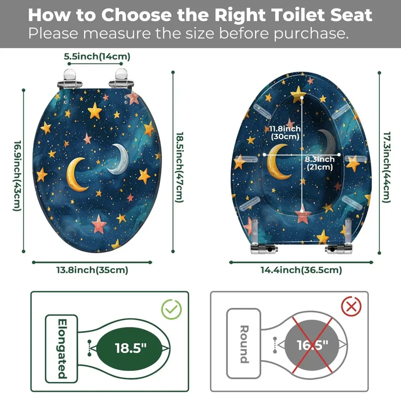 Level Up Your Daily Routine With This Heavy Duty Resin Elongated Toilet Seat Featuring Dual Mounting Packs For A Clean Quick Swap On Nearly Every Standard Bathroom Commode You Own