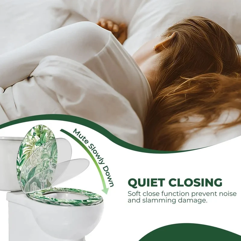Super Durable Elongated Resin Toilet Seat For Bathroom With Cushioned Soft Feel And Silent Close Lid Fits Standard Fixtures Like A Dream Hassle Free Setup Hardware Included Built For Everyday Use And Reliable Heavy Duty Home Upgrade