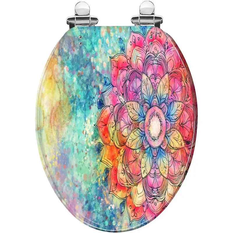 Slick And Sturdy Elongated Toilet Seat With Quick Release Hardware For A No Sweat Bathroom Refresh Universal Fit For American Standard Fixtures Smooth Contoured Edges And Top Shelf Durability