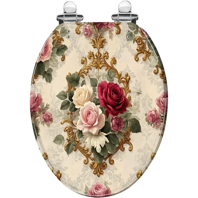 Heavy Duty Resin Elongated Toilet Seat Built For Standard Bathroom Fit Featuring A Dead Simple Boltdown And Top Shelf Durability For Zero Drama Daily Use That Really Kicks Up Your Home Refresh Game