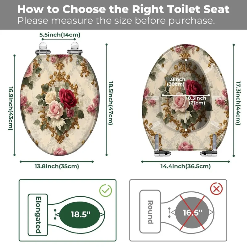 Heavy Duty Resin Elongated Toilet Seat Built For Standard Bathroom Fit Featuring A Dead Simple Boltdown And Top Shelf Durability For Zero Drama Daily Use That Really Kicks Up Your Home Refresh Game