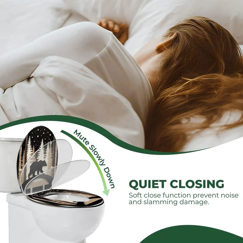 Top Tier Elongated Toilet Seat Molded From Heavy Duty Resin For Bathroom Fixtures Featuring Universal Top Mount Hardware Quick Snap Assembly And No Fuss Daily Use