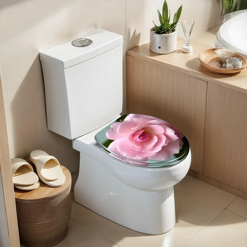Heavy Duty Elongated Toilet Seat Fits Like A Glove With Quick Release Hinges And Slow Close Lid For Everyday Bathrooms Built Tough Zero Hassle Setup Genuine American Quality