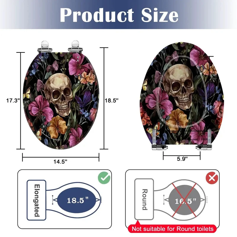 Heavy Duty Resin Elongated Toilet Seat For Modern Bathrooms Featuring No Sweat Quick Install Hardware Quiet Slow Close Lid And Next Level Comfortable Design Upgraded Rust Free Bolts Fits Nearly All Popular Models