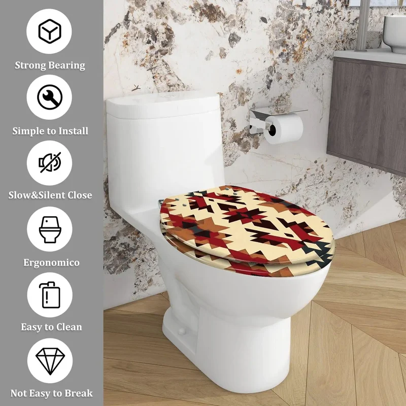 Elongated Resin Toilet Seat For Bathroom Featuring Universal Adjust Hinges Soft Close Lid Easy Peasy Installation Built Tough Design Fits Like A Glove American Standard Compatible Smooth Quality That Delivers Daily Bathroom Refresh