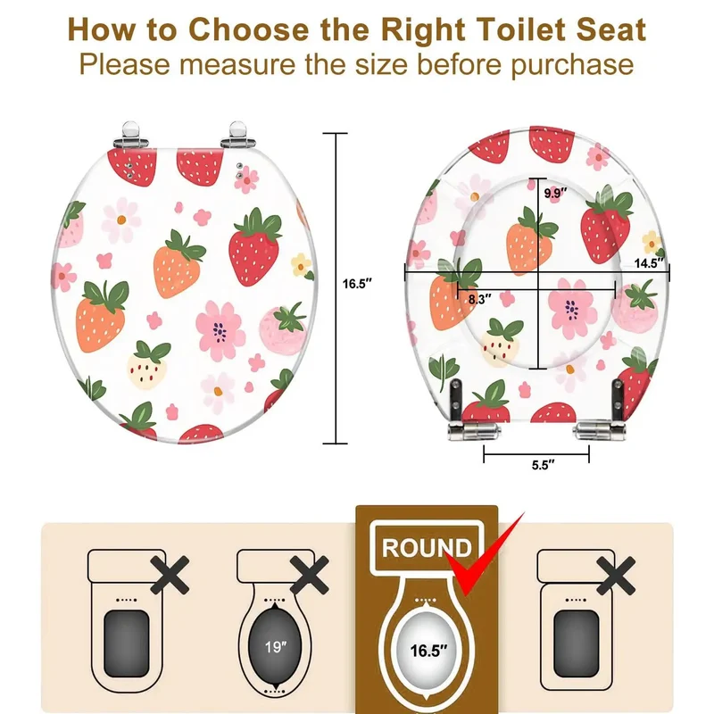 Round Resin Toilet Seat For The Bathroom Featuring Tune Ready Hinges That Fit Most Flanges Including Skirter Designs This Durable Piece Delivers A Smooth Surface And A Secure Lock Keeping Your Restroom Looking Sharp