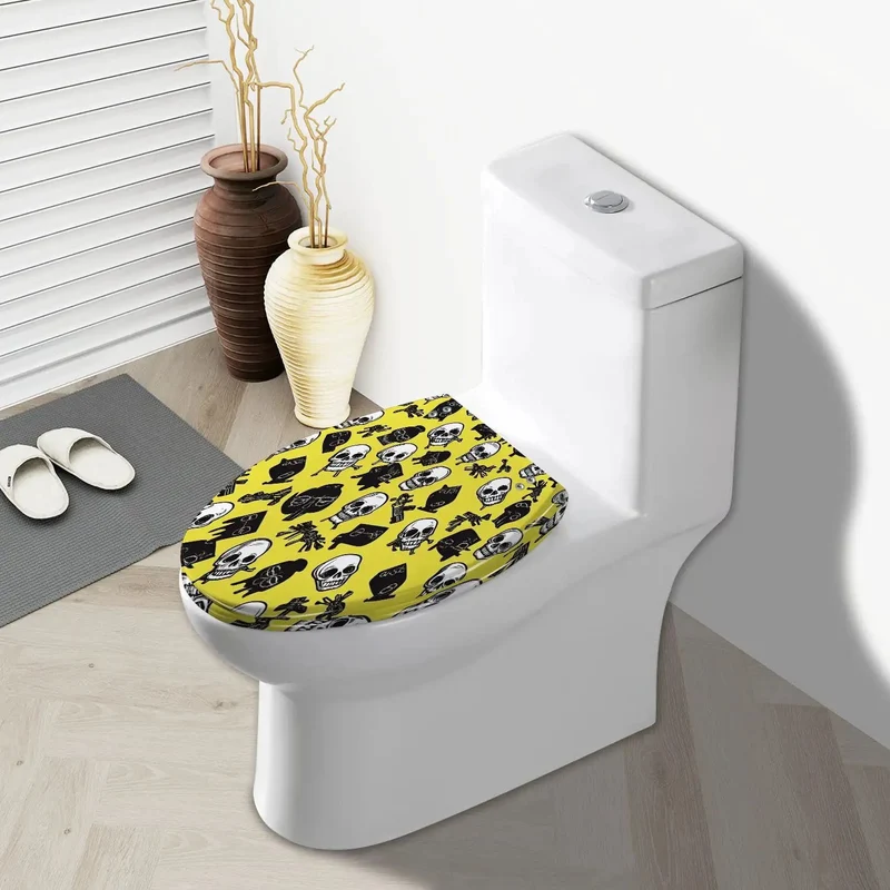 Heavy Duty Elongated Toilet Seat For Bathroom With Smooth Quick Release Hinges And Rock Solid Frame Providing Super Comfy Seating Experience Daily Without Any Loose Hardware Problems