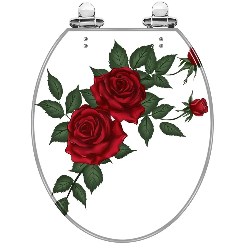 Round Resin Toilet Seat With Adjustable Quick Swap Hinges For Standard Bathroom Fixtures Smooth Durable Finish And No Sweat Install Fits Most American Toilets Built Tough For Effortless Daily Use
